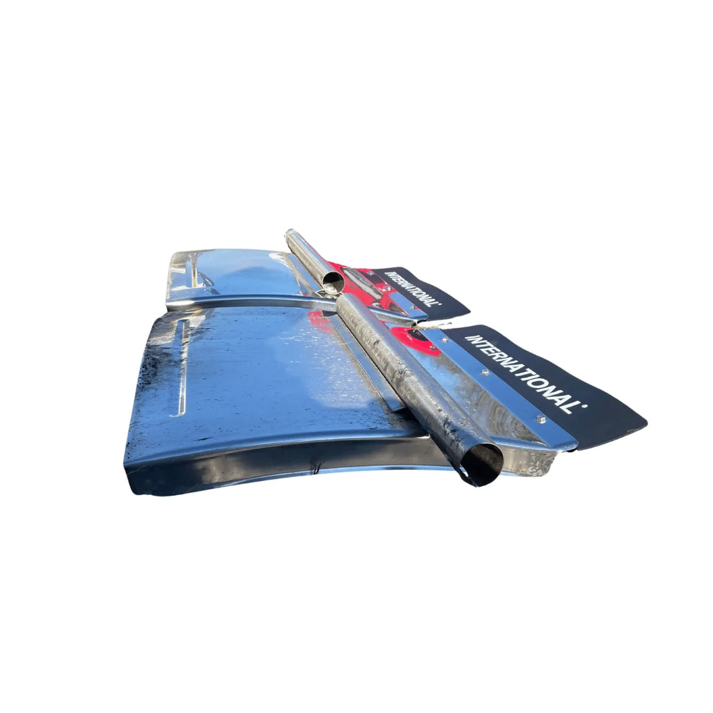 Stainless Steel International Quarter Fenders - OEM Truck Parts