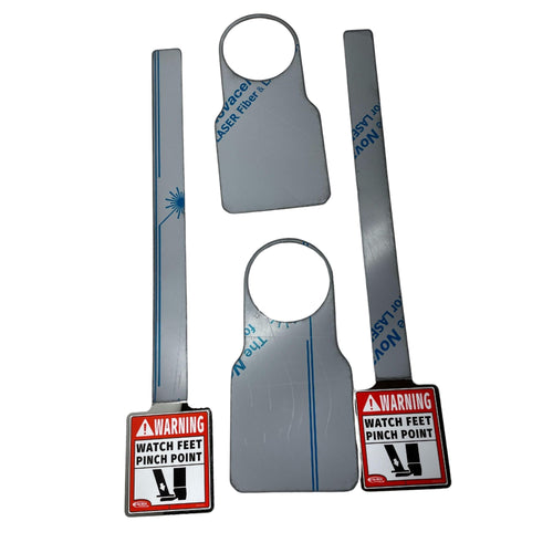 stainless trim for side puller - stainless trim - side pullers