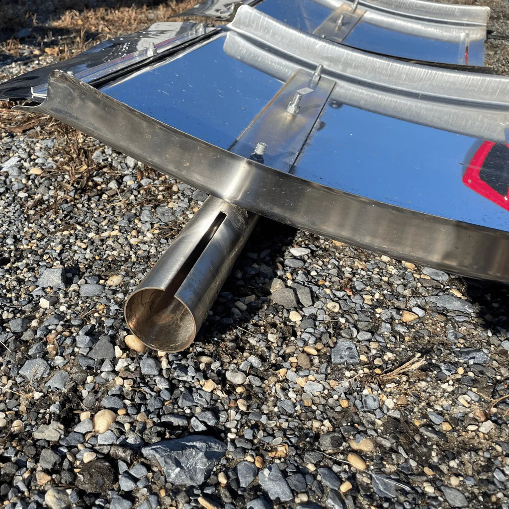 stainless steel quarter fender set for international semi trucks