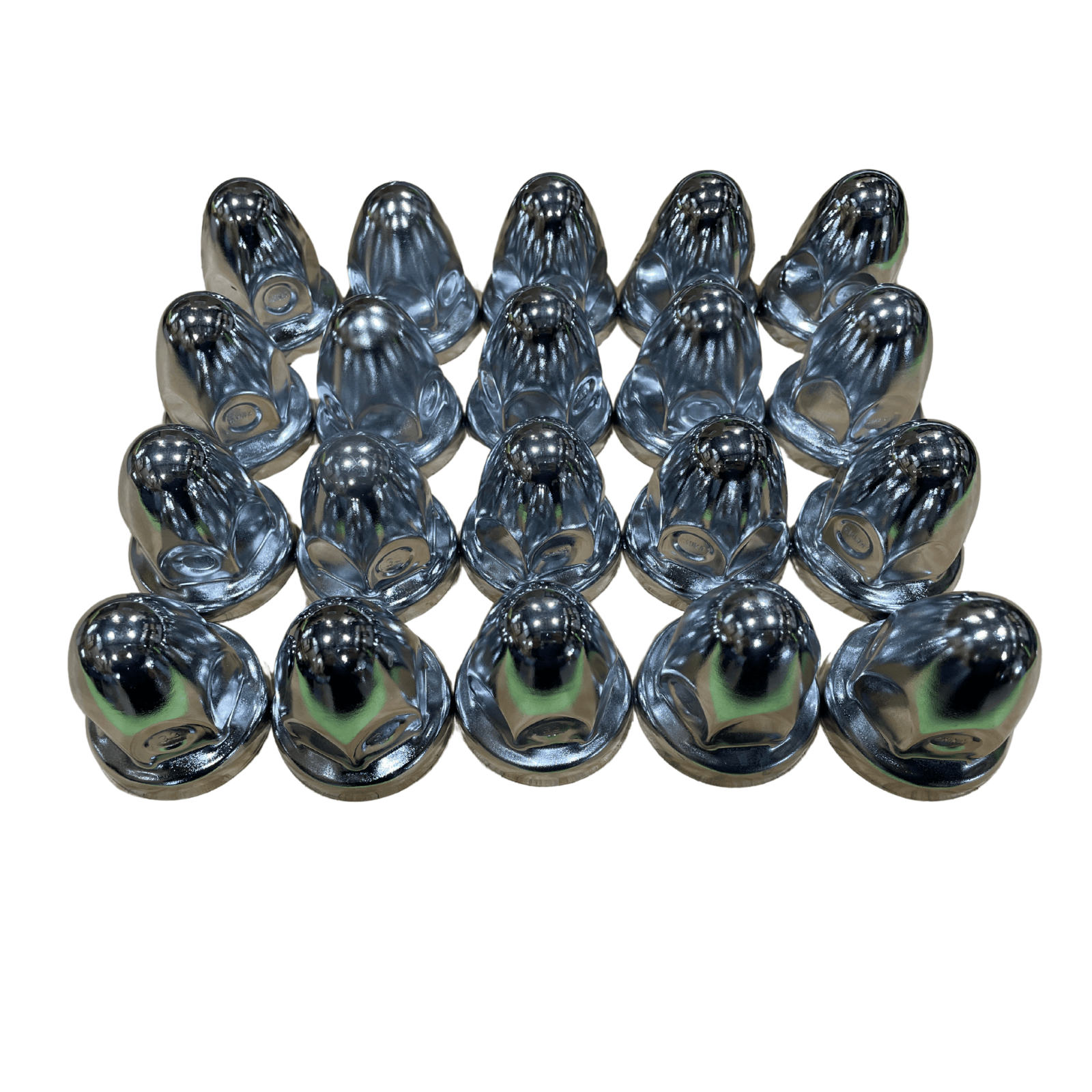 33mm steel chrome lug nut covers for trucks
