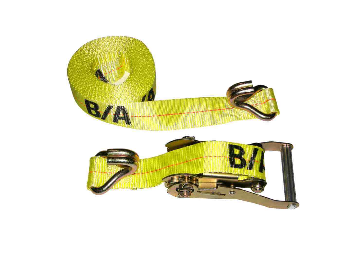 B/A Products Co.  2" Ratchet Strap with Double J Hooks