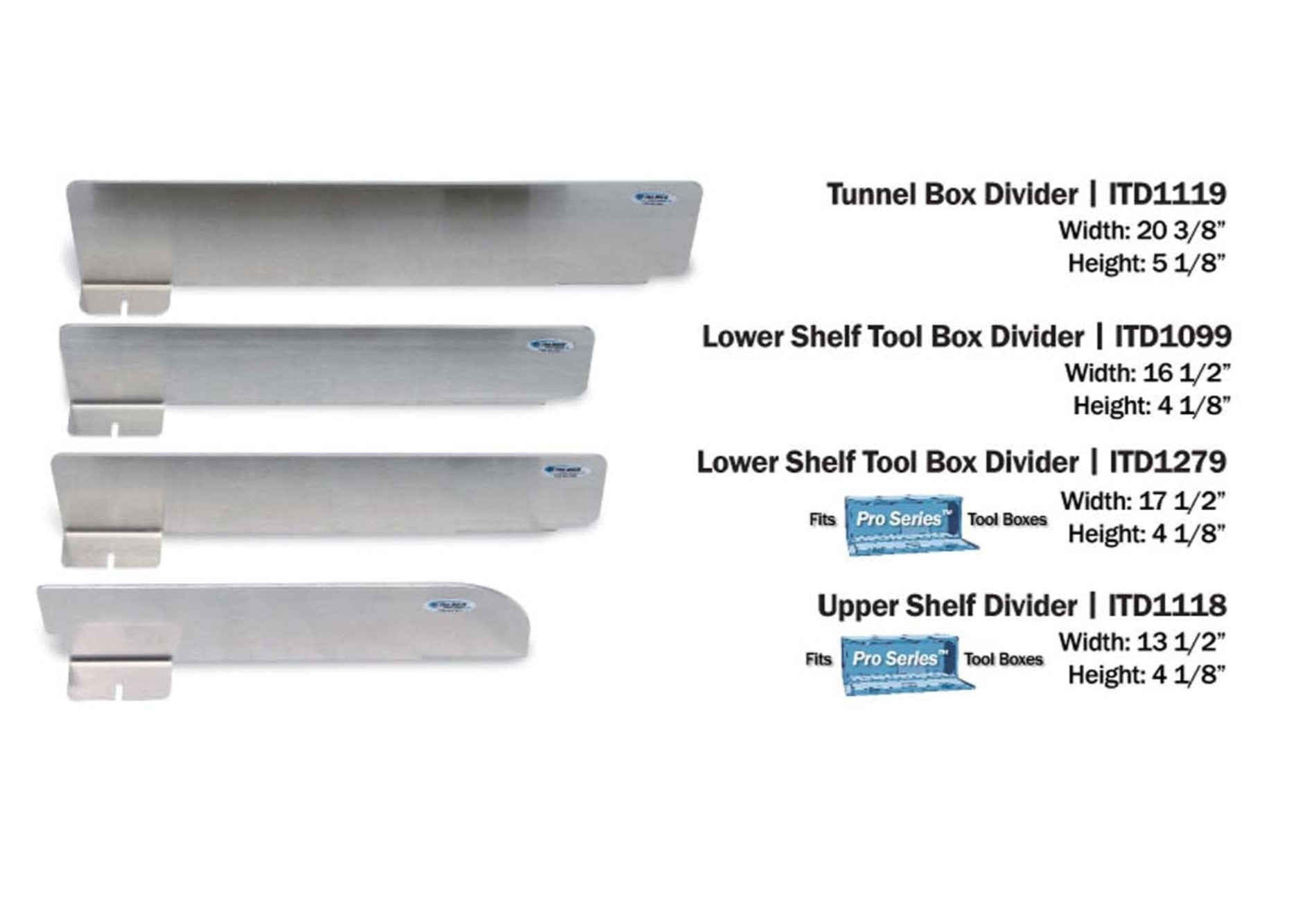 toolbox dividers - toolbox organization - toolboxes 