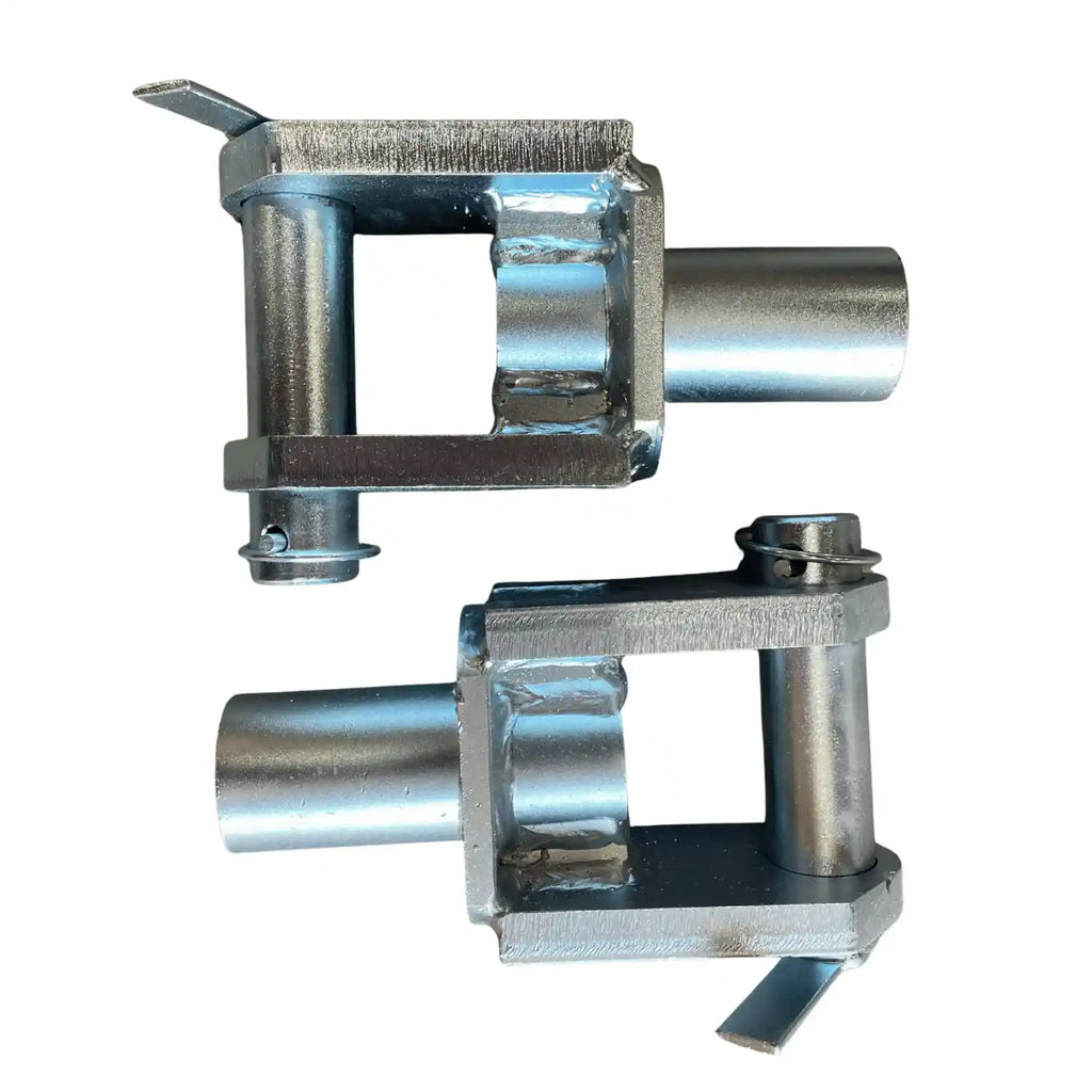 3 inch nrc tow eye bus axle fork set for towing buses and oversized vehicles 