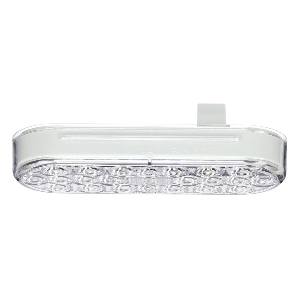 Truck-Lite Signal-Stat LED Clear/Yellow Oval Front/Park/Turn Light, 24 Diode, for Trailers and Trucks