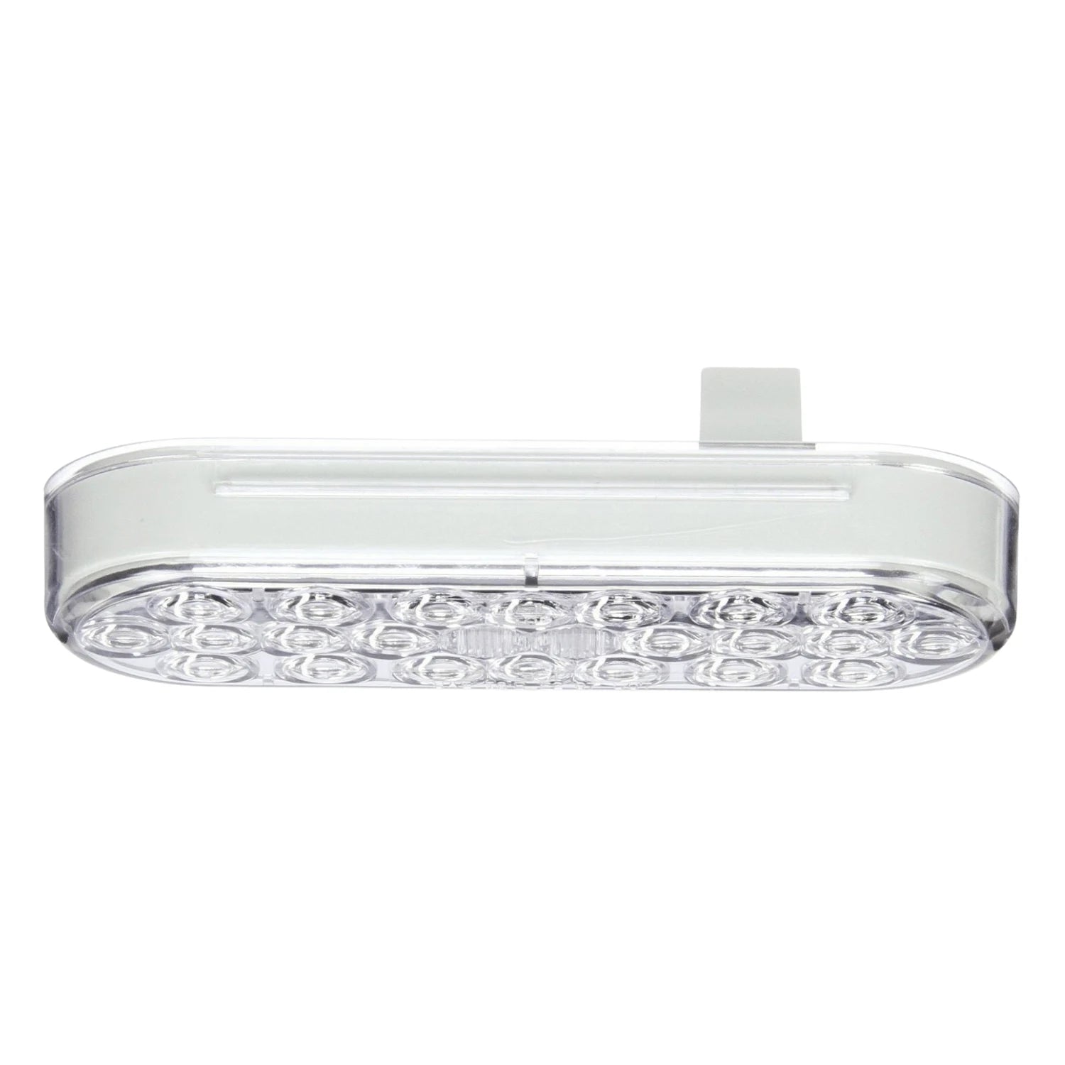 Truck-Lite Signal-Stat LED Clear/Yellow Oval Front/Park/Turn Light, 24 Diode, for Trailers and Trucks