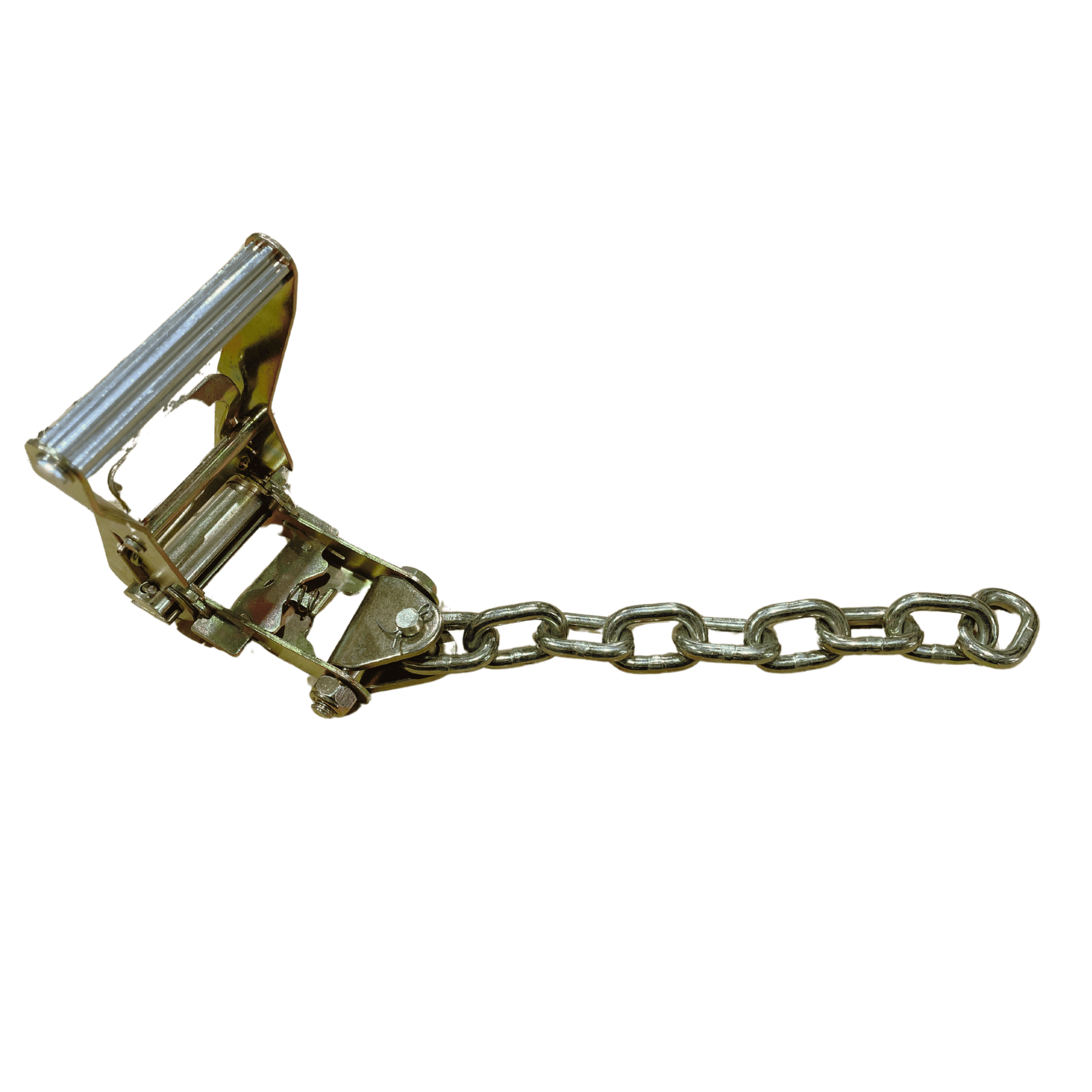 2" long wide handle ratchet with chain - durable ratchet buckle from B/A Products, 4000 lb capacity