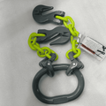 5/8" grade 100 DOG v-chain with cradle grab hooks. Heavy duty chain rated for lifting. An essential towing accessory