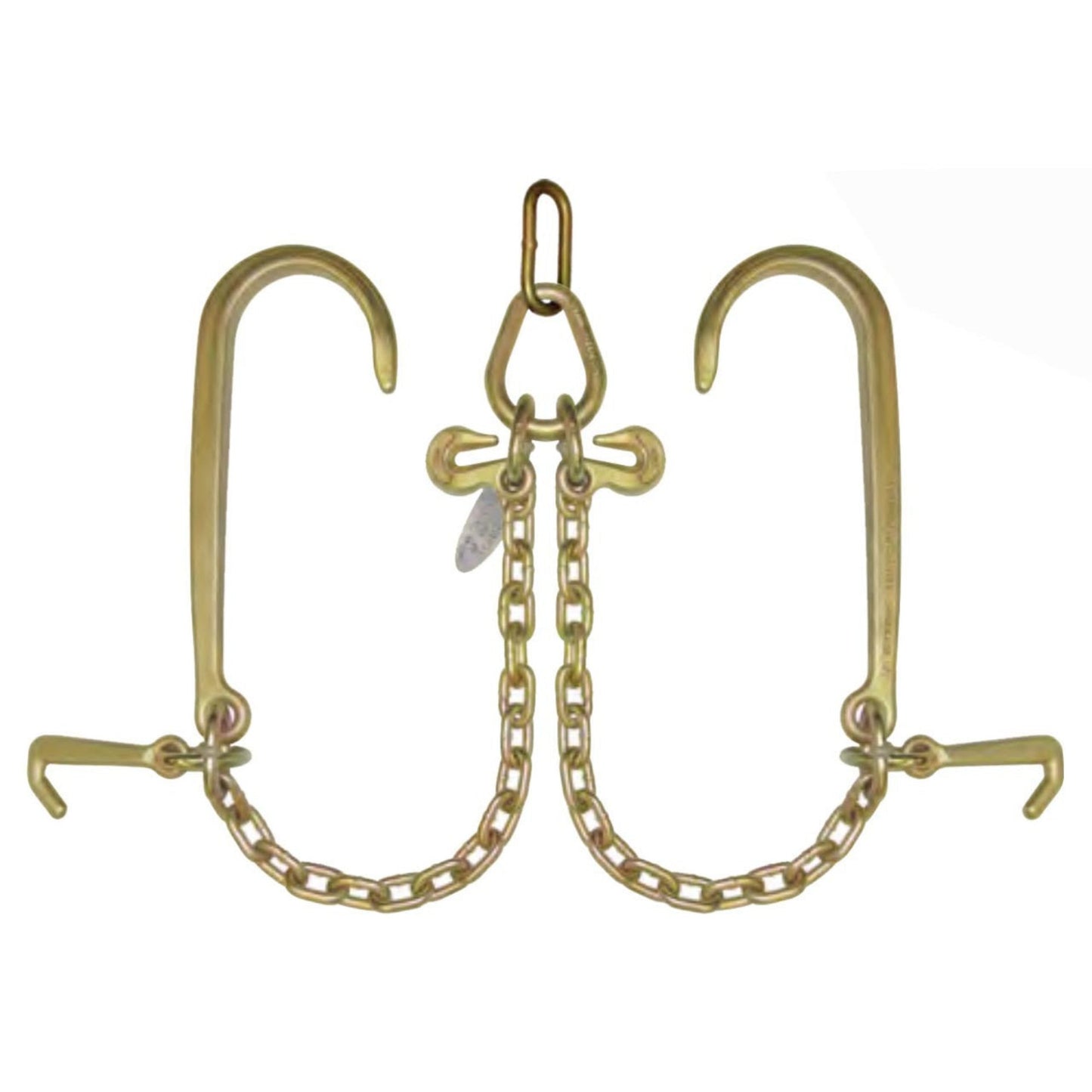 chain bridle with j hooks and mini j hooks - towing chains