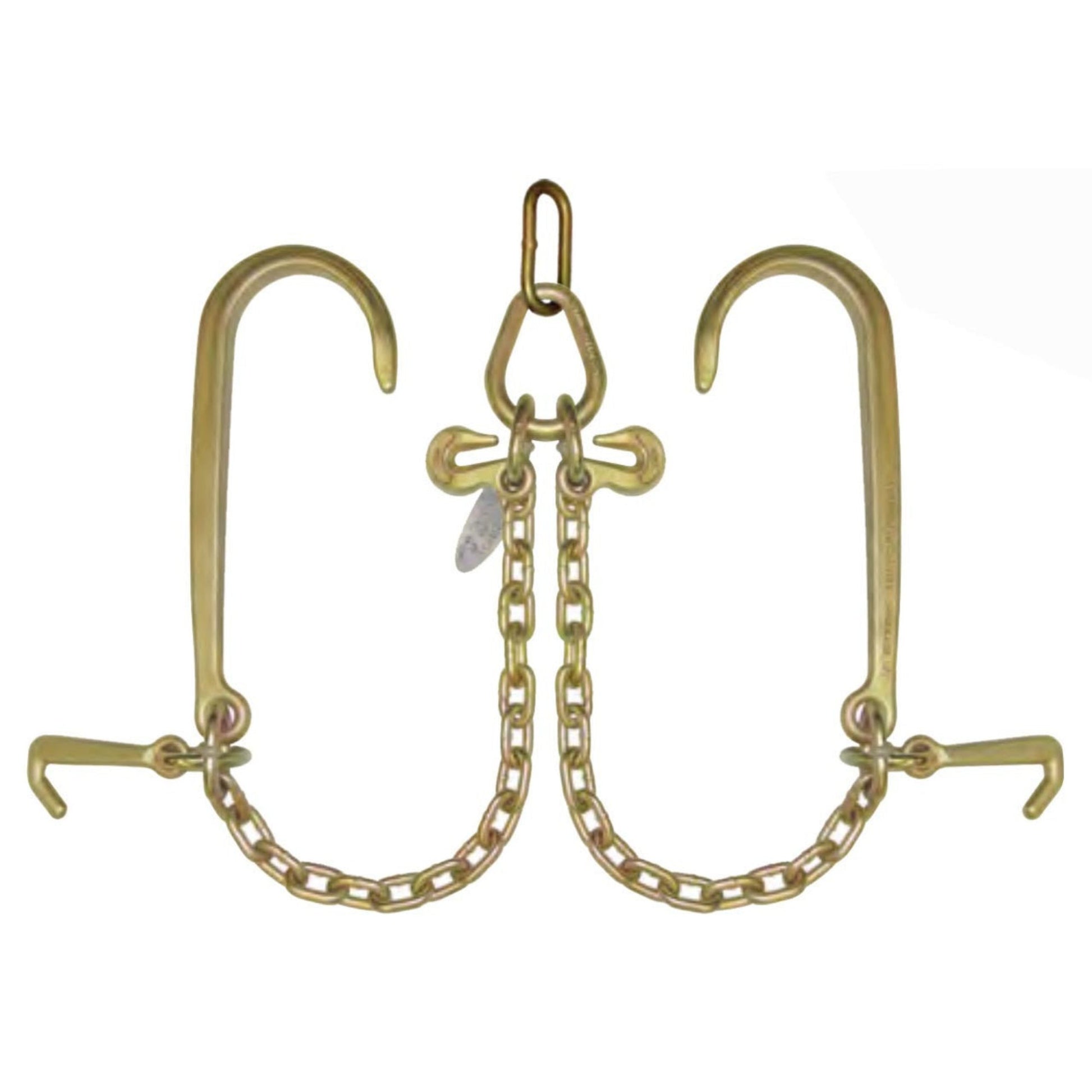 chain bridle with j hooks and mini j hooks - towing chains