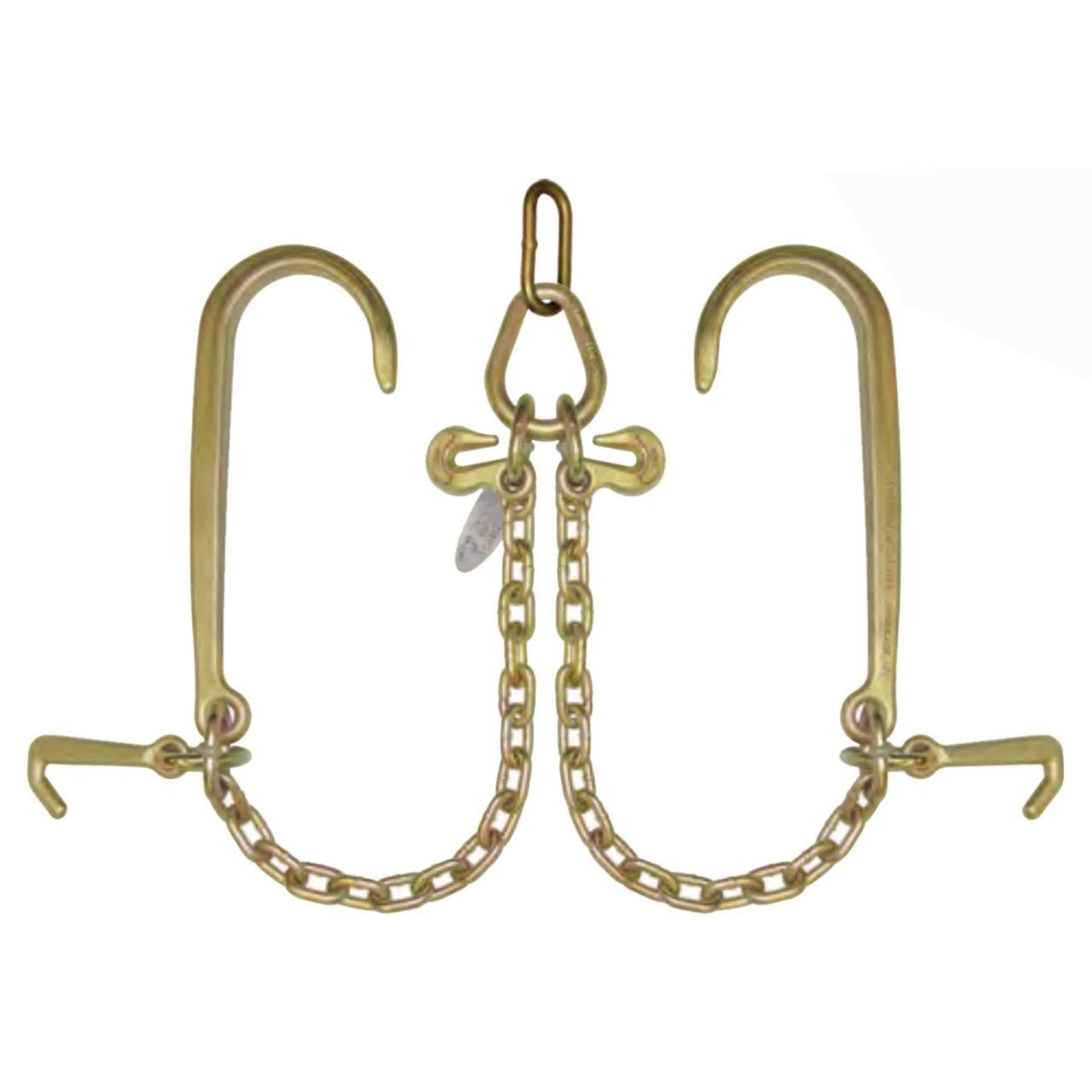 chain bridle with j hooks and mini j hooks - towing chains