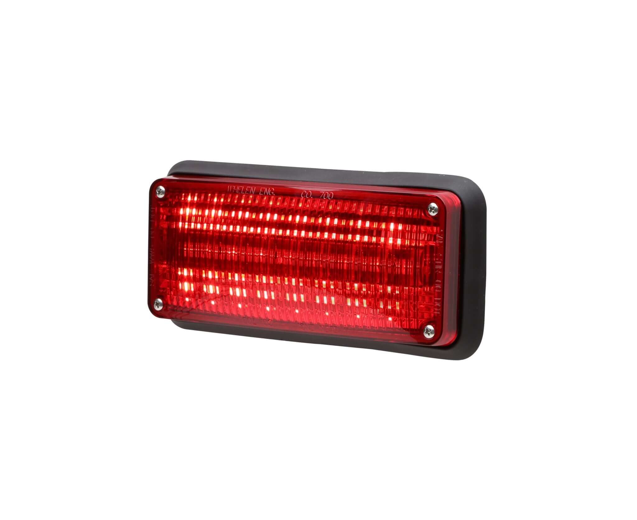 Whelen 700 Series Linear Super Red LED, Red Lens – Battelini Wrecker Sales