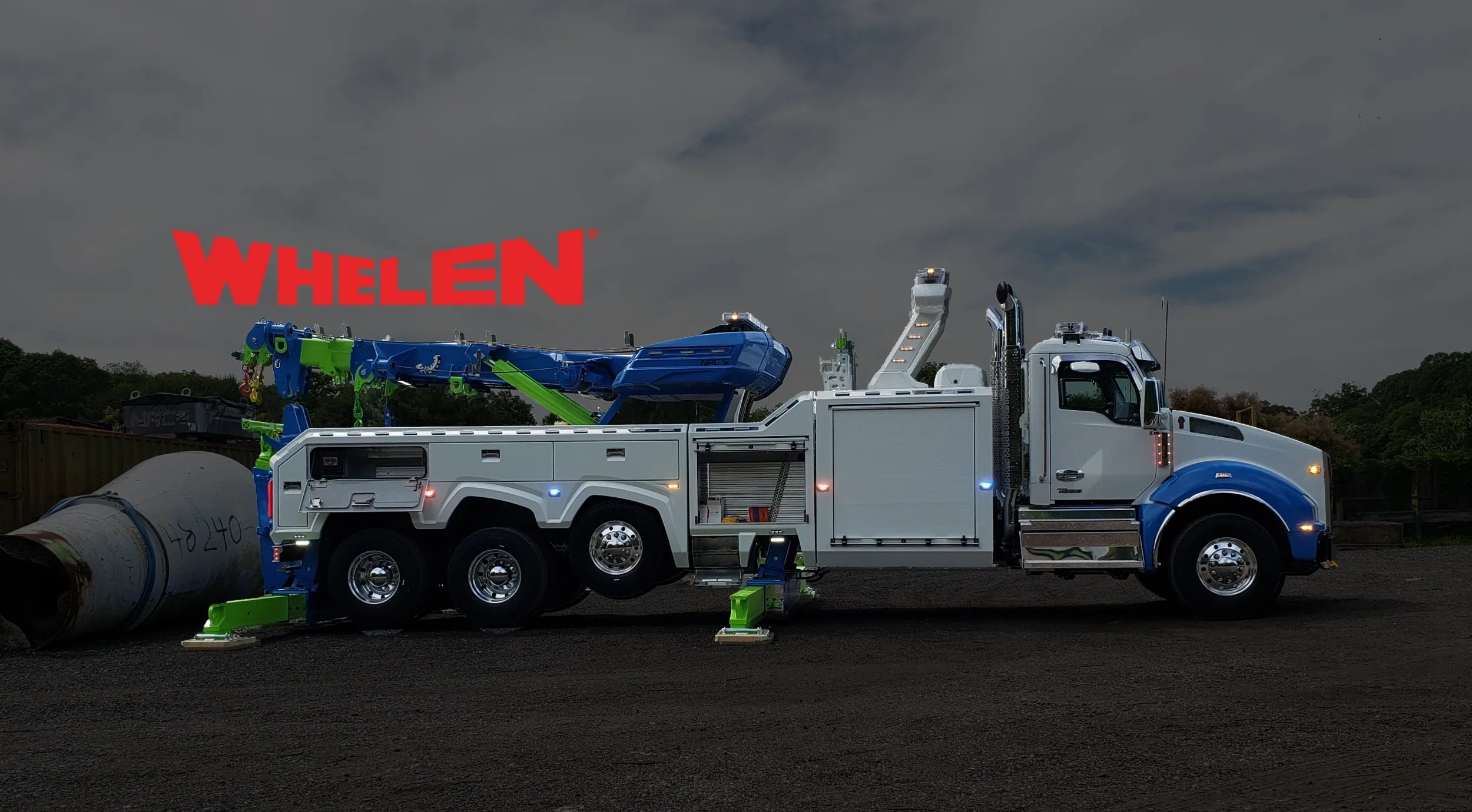 Whelen Engineering Co. emergency and warning lights for semi trucks and emergency vehicles