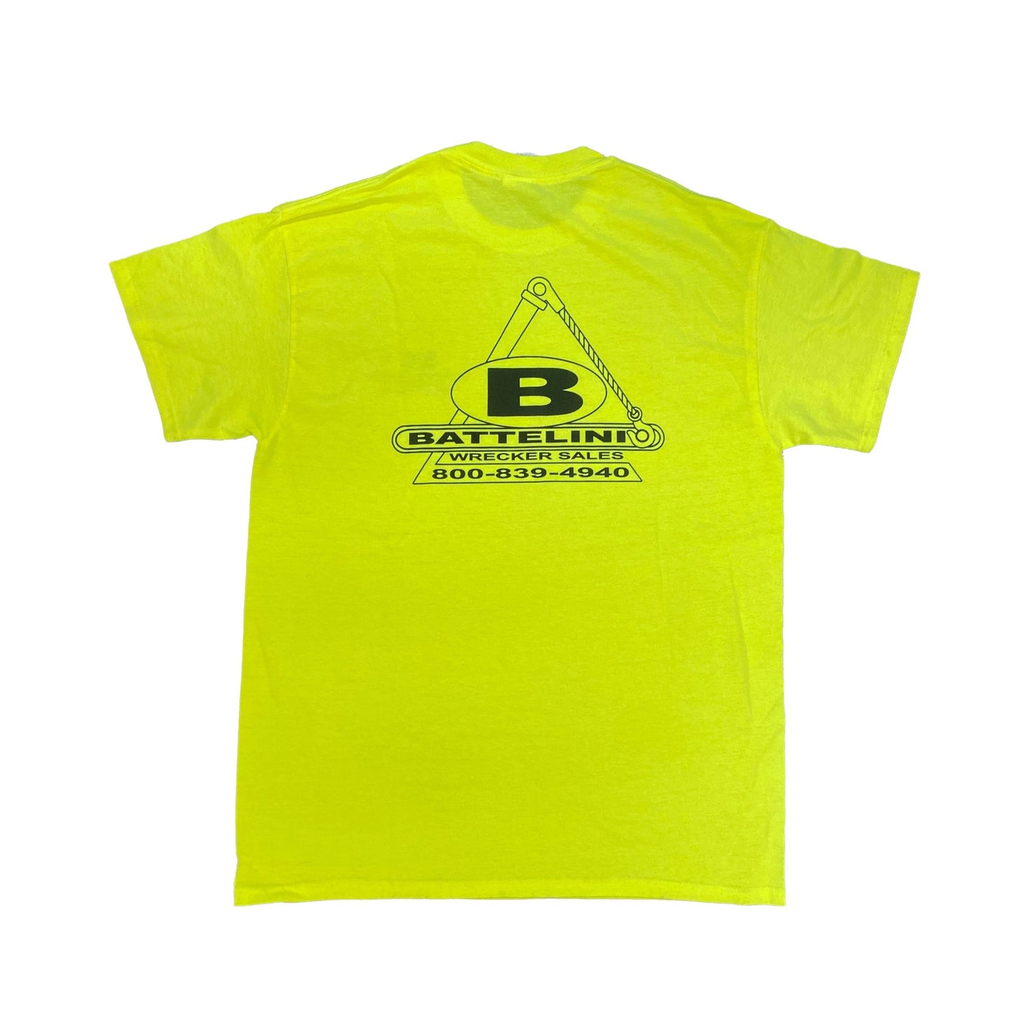 yellow cotton battelini t-shirt