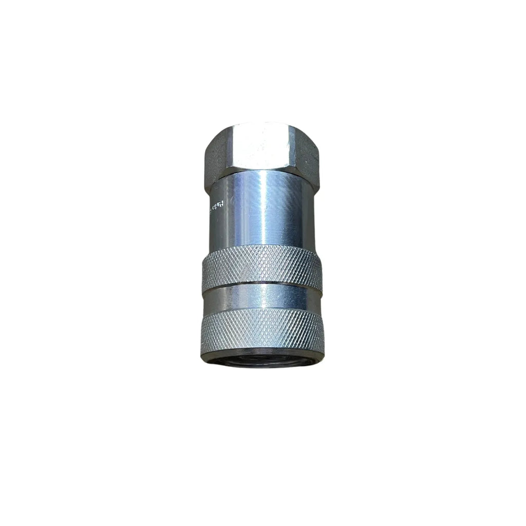 Parker FF-751-12FP 3/4 inch flat face hydraulic coupler, female half with locking sleeve