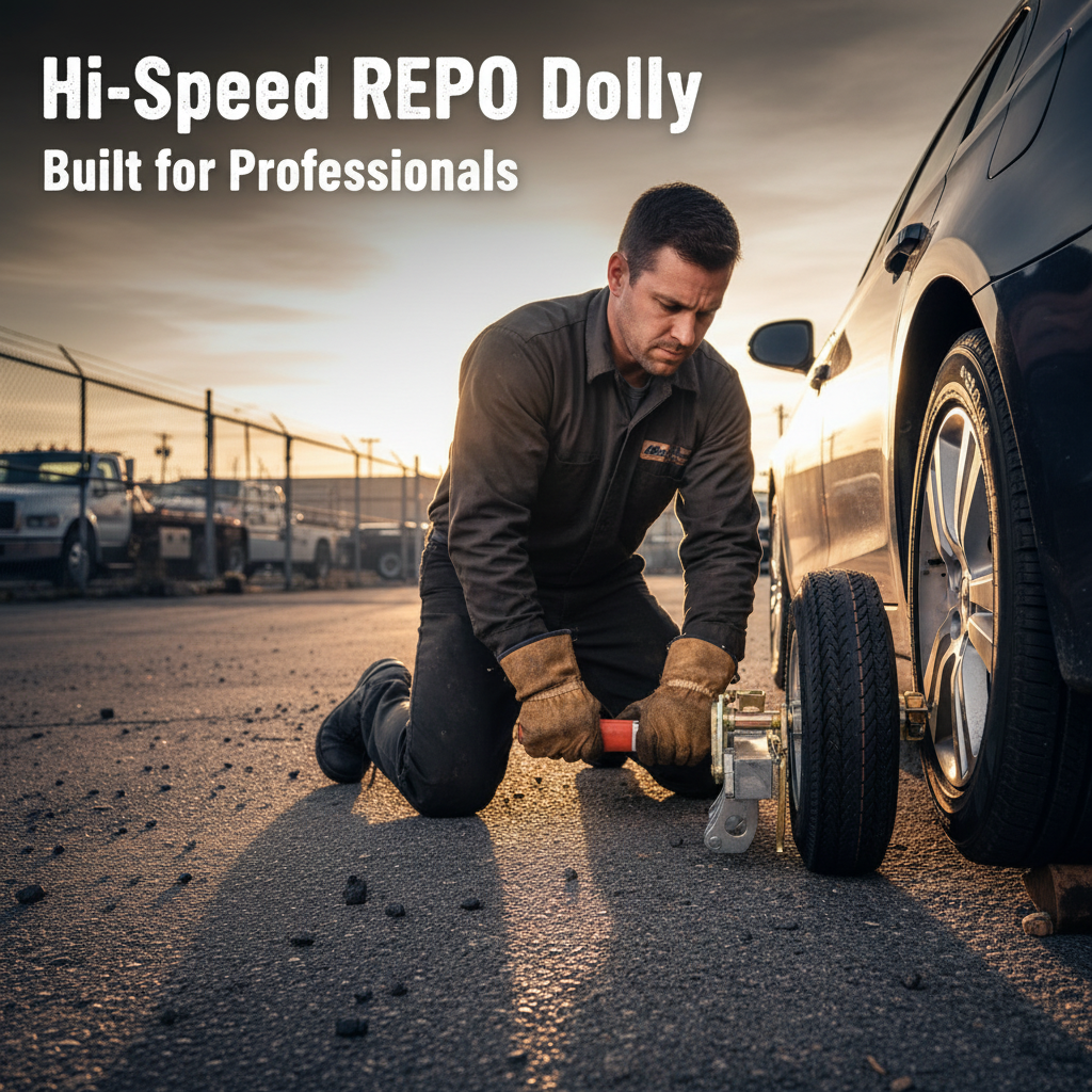 Hi-Speed REPO Dolly Operator Close-Up Banner