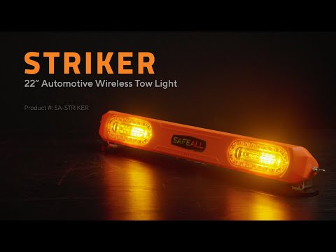 safeall 22" striker wireless tow light 