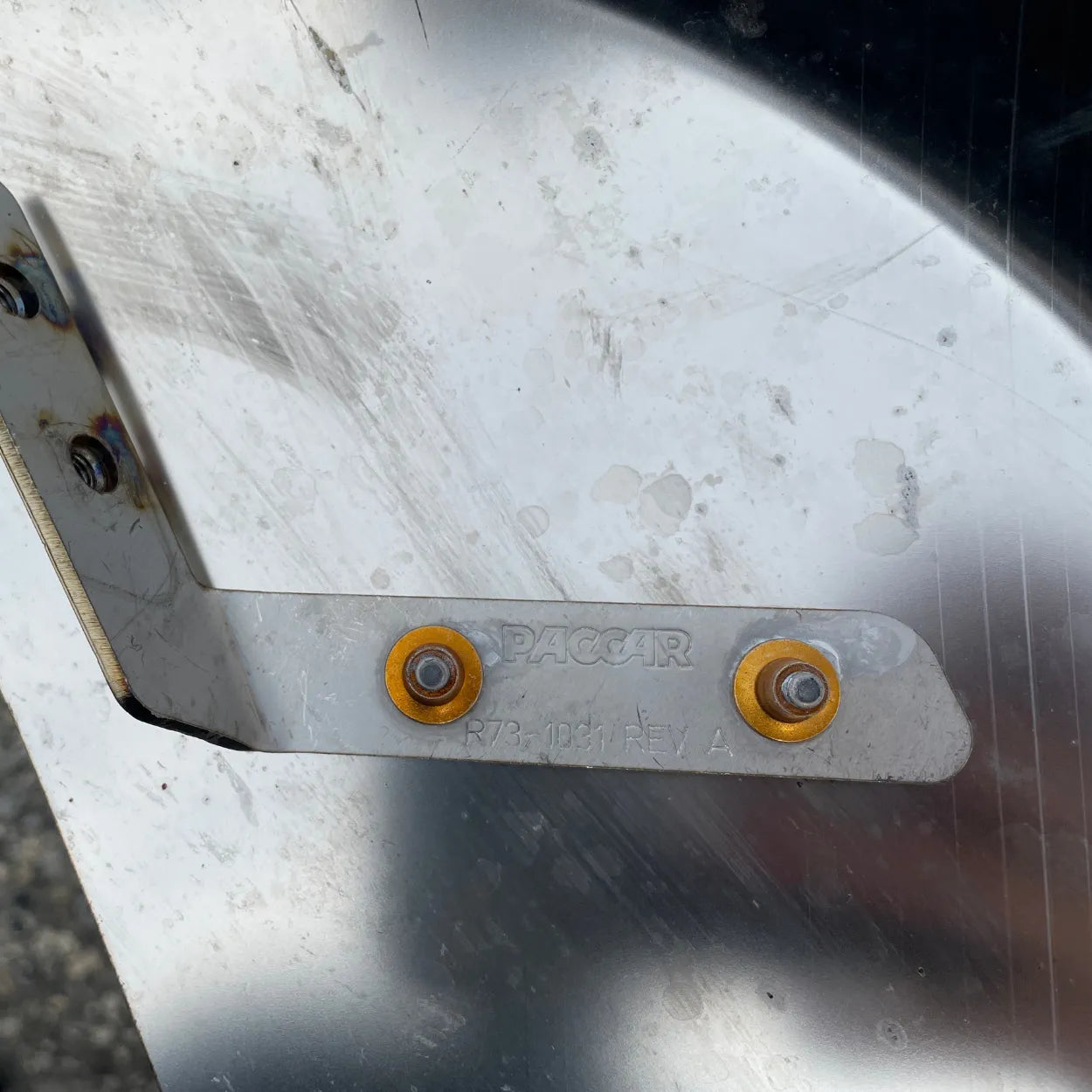 Sun Visor for Peterbilt/Kenworth Trucks - R73-1031-REV-A